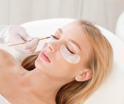 Wimpern färben 25min